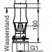 Форсунки (насадки) фонтана SpringFit Каскад 50, 1",51 мм