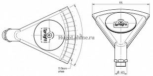Форсунки (насадки) фонтана SpringFit Finger 13-4,4 мм ,60°