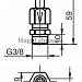 Форсунки (насадки) фонтана SpringFit Комета 3-6,3/8",6 мм,24°